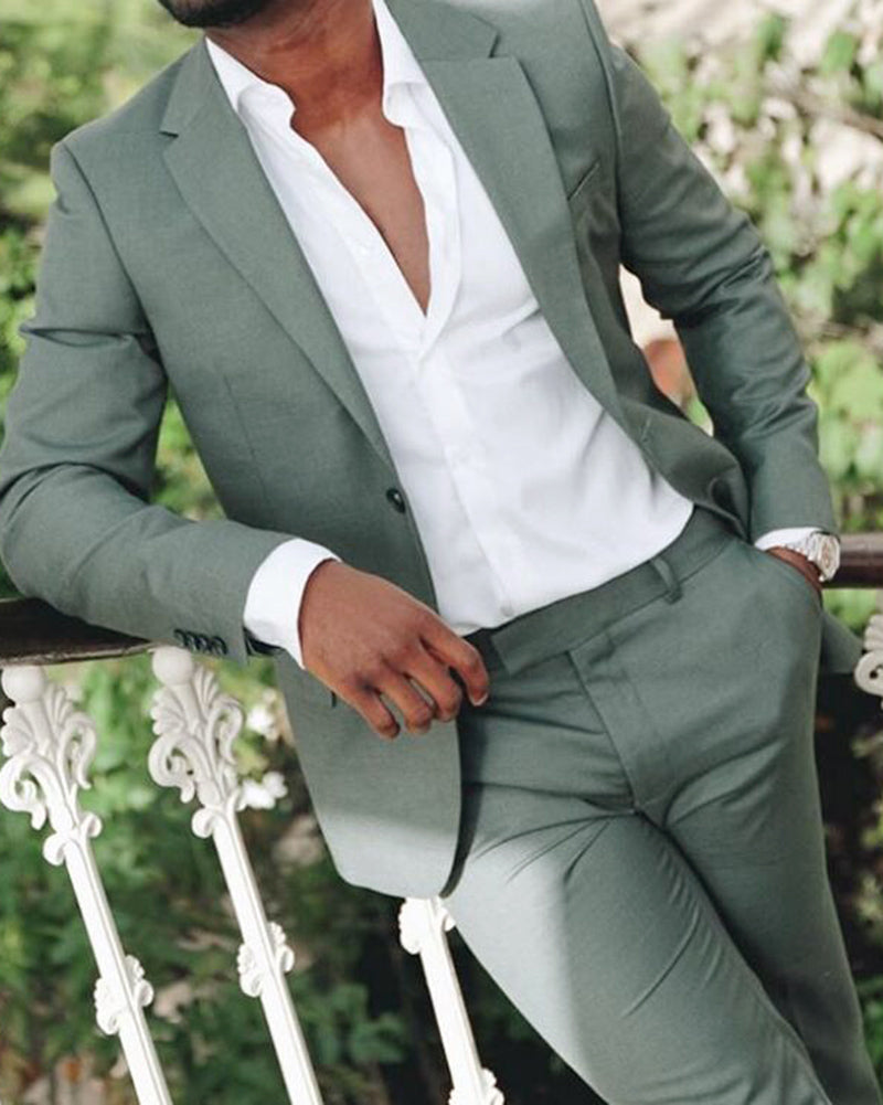MEN GREEN SUIT Olive Green Suit Men Wedding Suit Men Wedding Clothing Olive  Green Wedding Suit Suit for Men Elegant Green Suit - Etsy Denmark